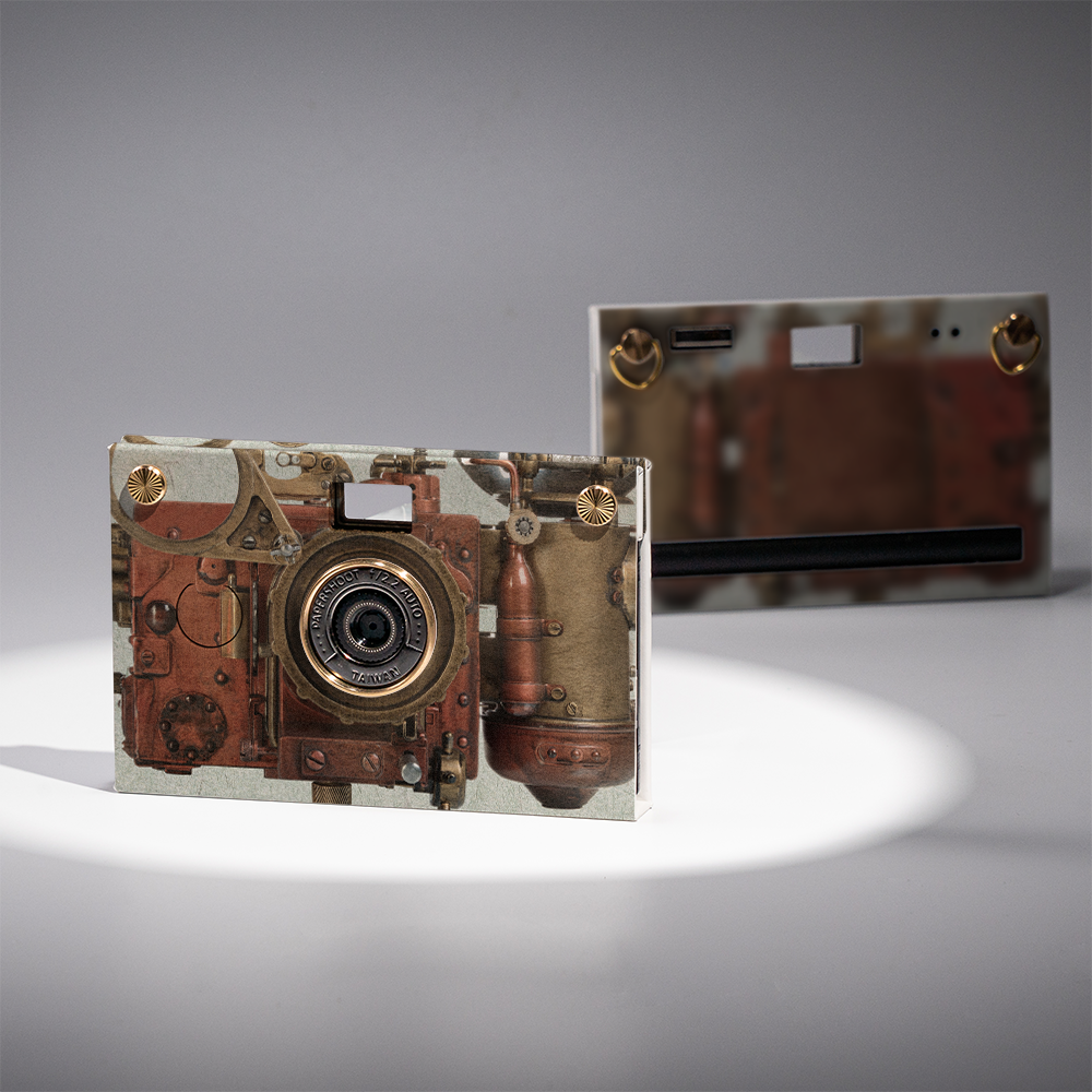 RetroWave Paper Case