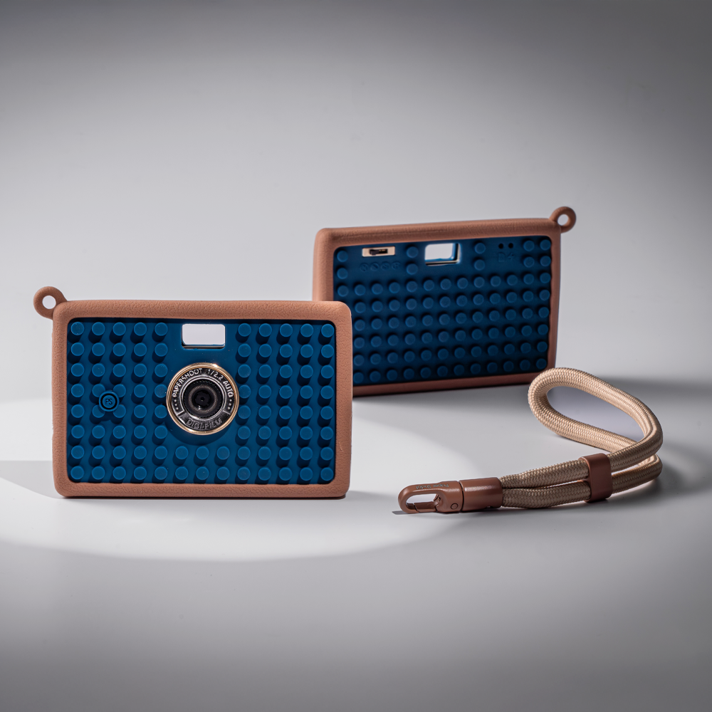 Aura Bricks Camera - Blue Beam