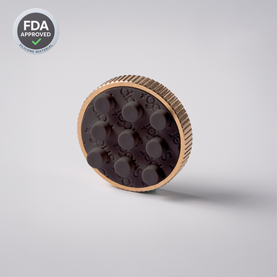 Aura Bricks Lens Cap (Brass/ Screw on)