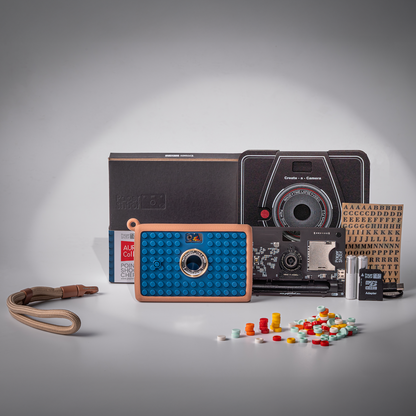 Aura Bricks Camera - Blue Beam