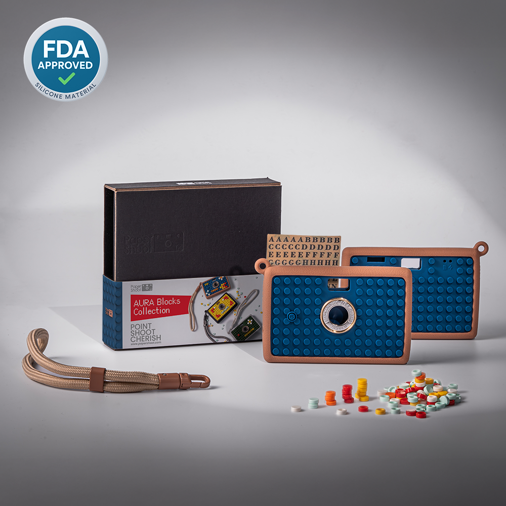 Aura Bricks Case - Blue Beam