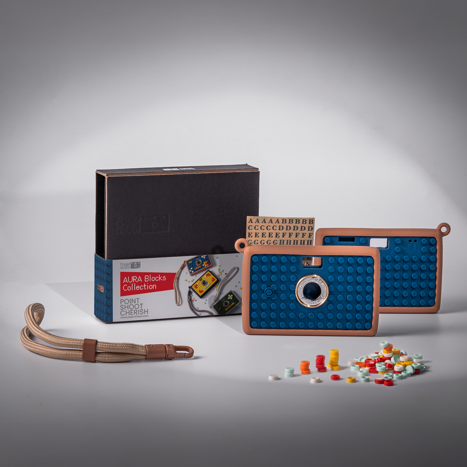 Aura Bricks Case - Blue Beam