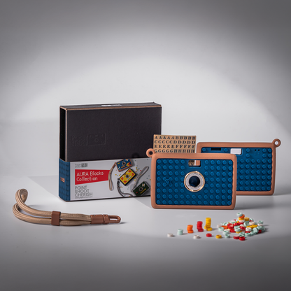 Aura Bricks Case - Blue Beam