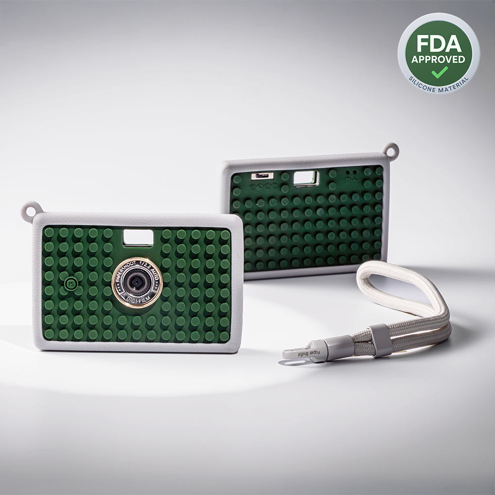 Aura Bricks Camera - Green Grove