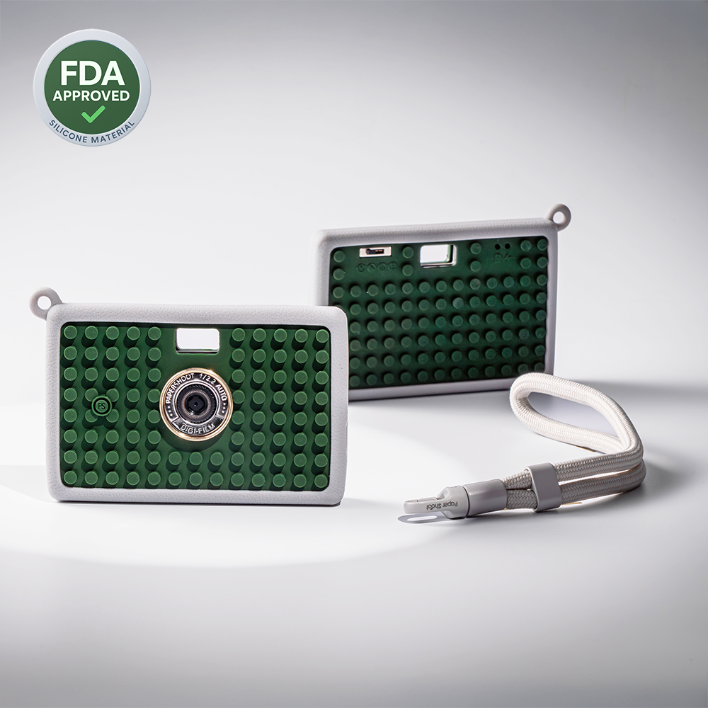 Aura Bricks Camera - Green Grove