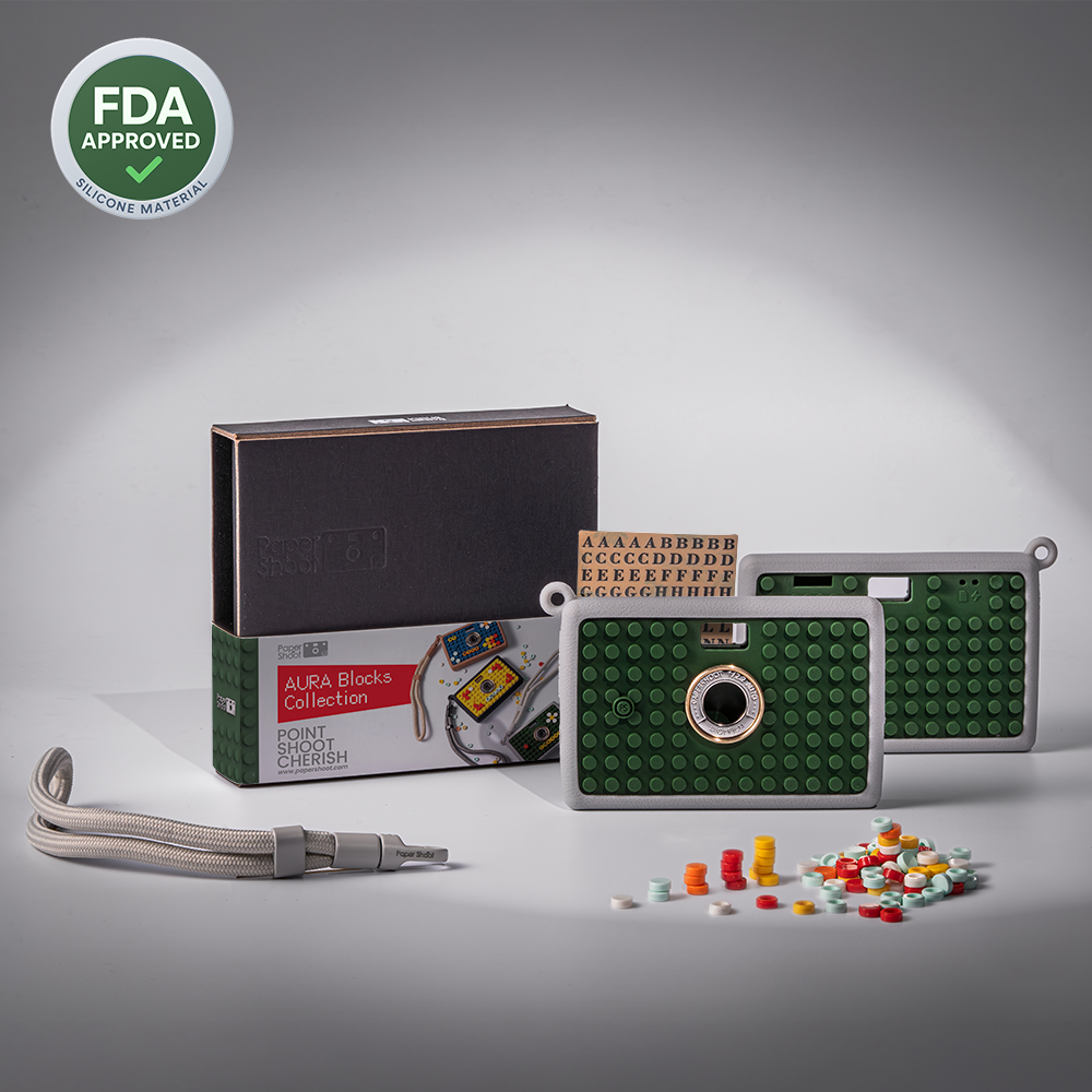 Aura Bricks Case - Green Grove