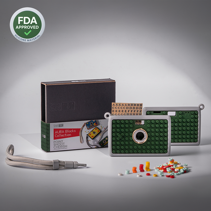 Aura Bricks Case - Green Grove