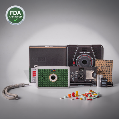 Aura Bricks Camera - Green Grove
