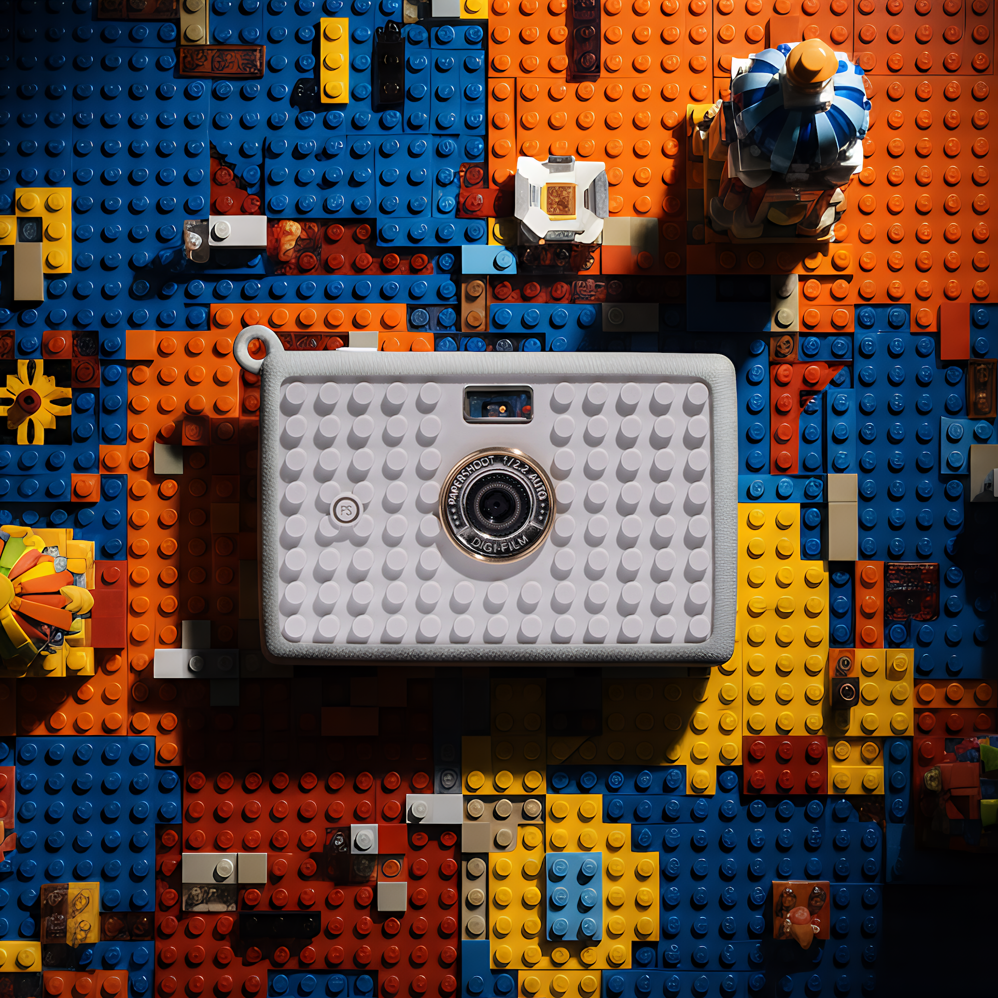Aura Bricks Camera - Quartz Cube
