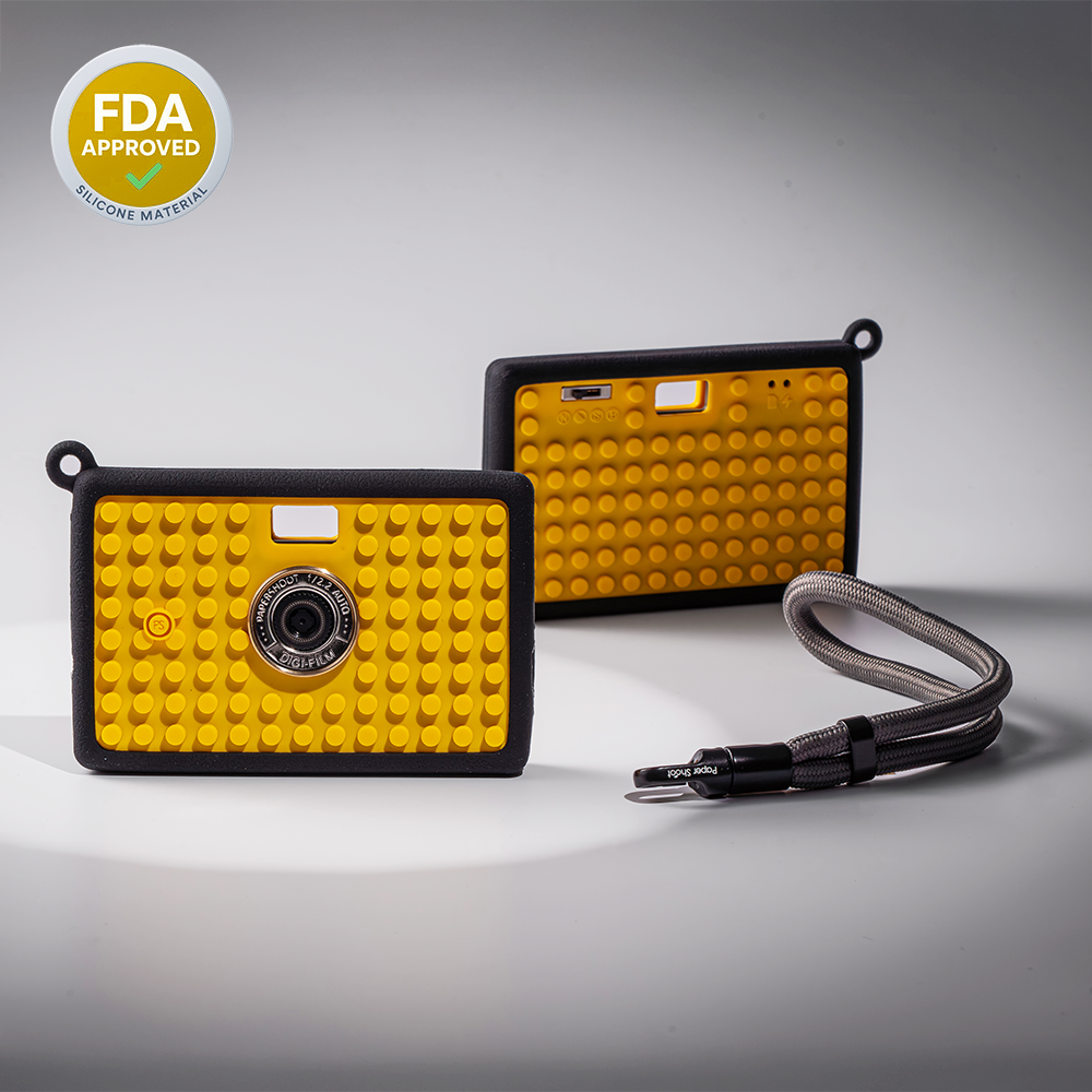 Aura Bricks Camera - Yellow Brick