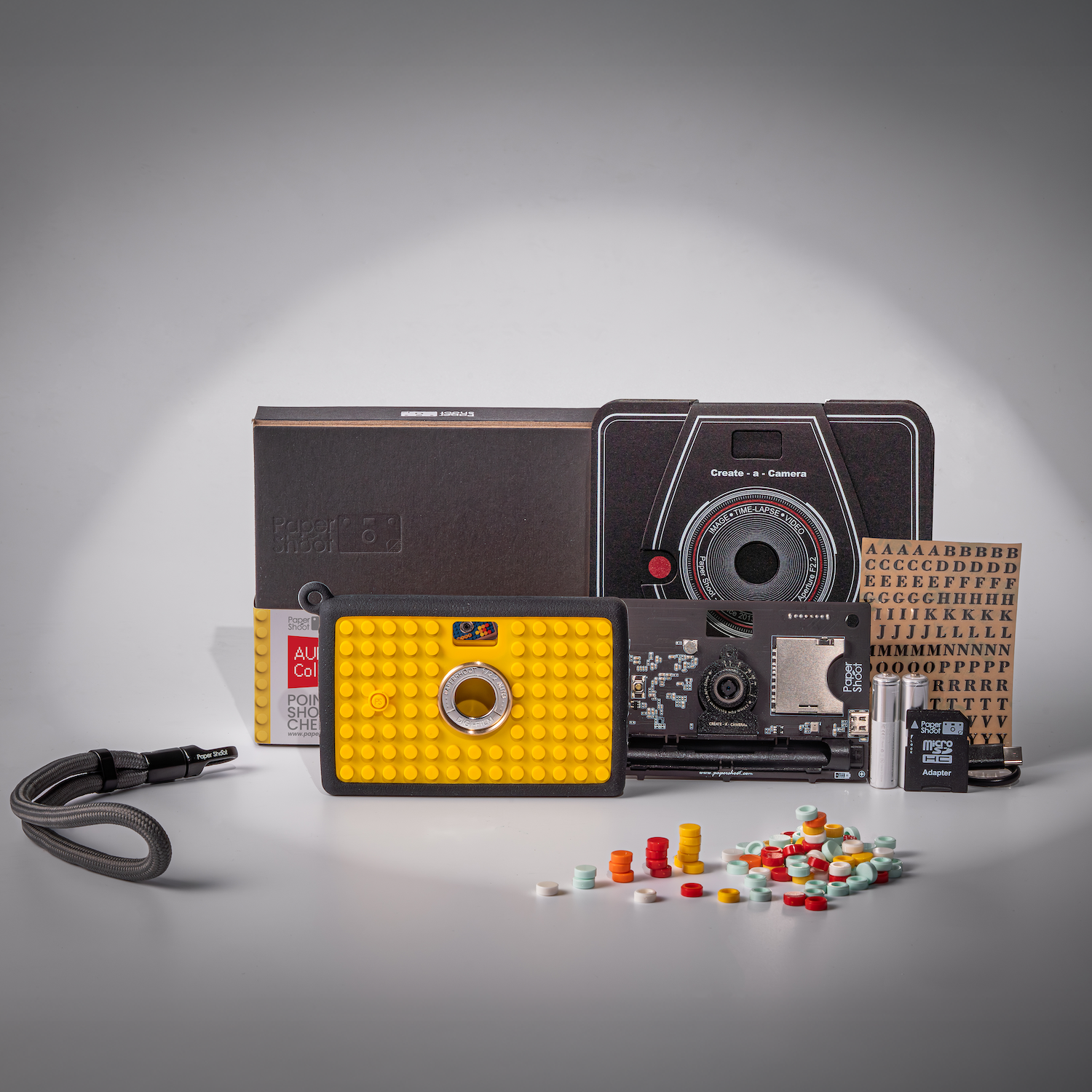 Aura Bricks Camera - Yellow Brick
