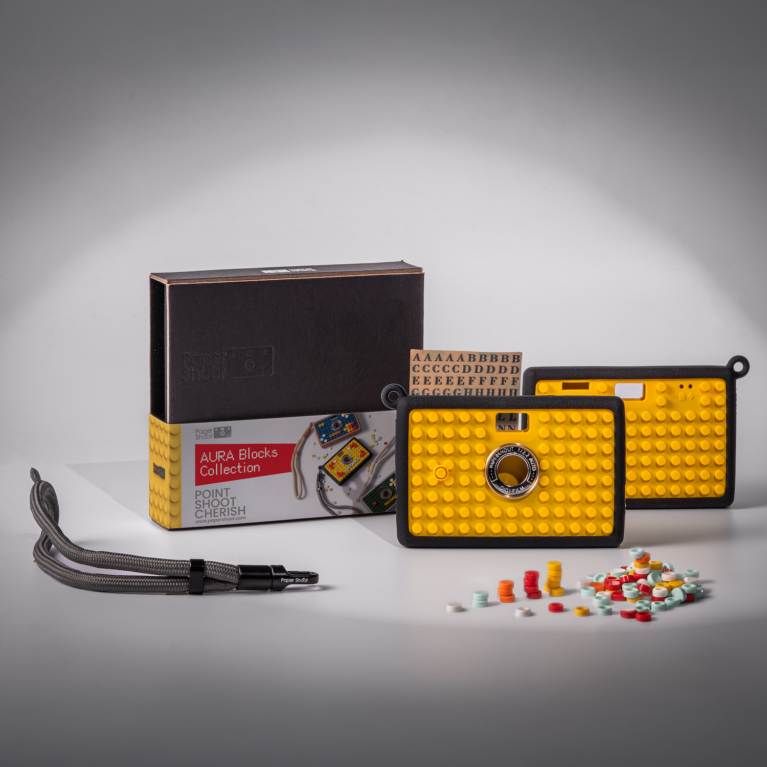 Aura Bricks Case - Yellow Brick