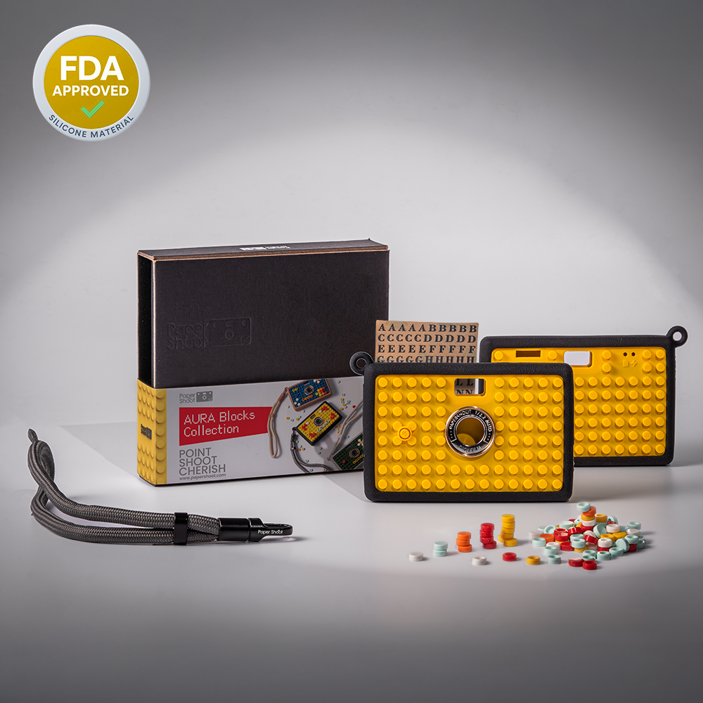 Aura Bricks Case - Yellow Brick
