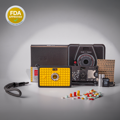 Aura Bricks Camera - Yellow Brick