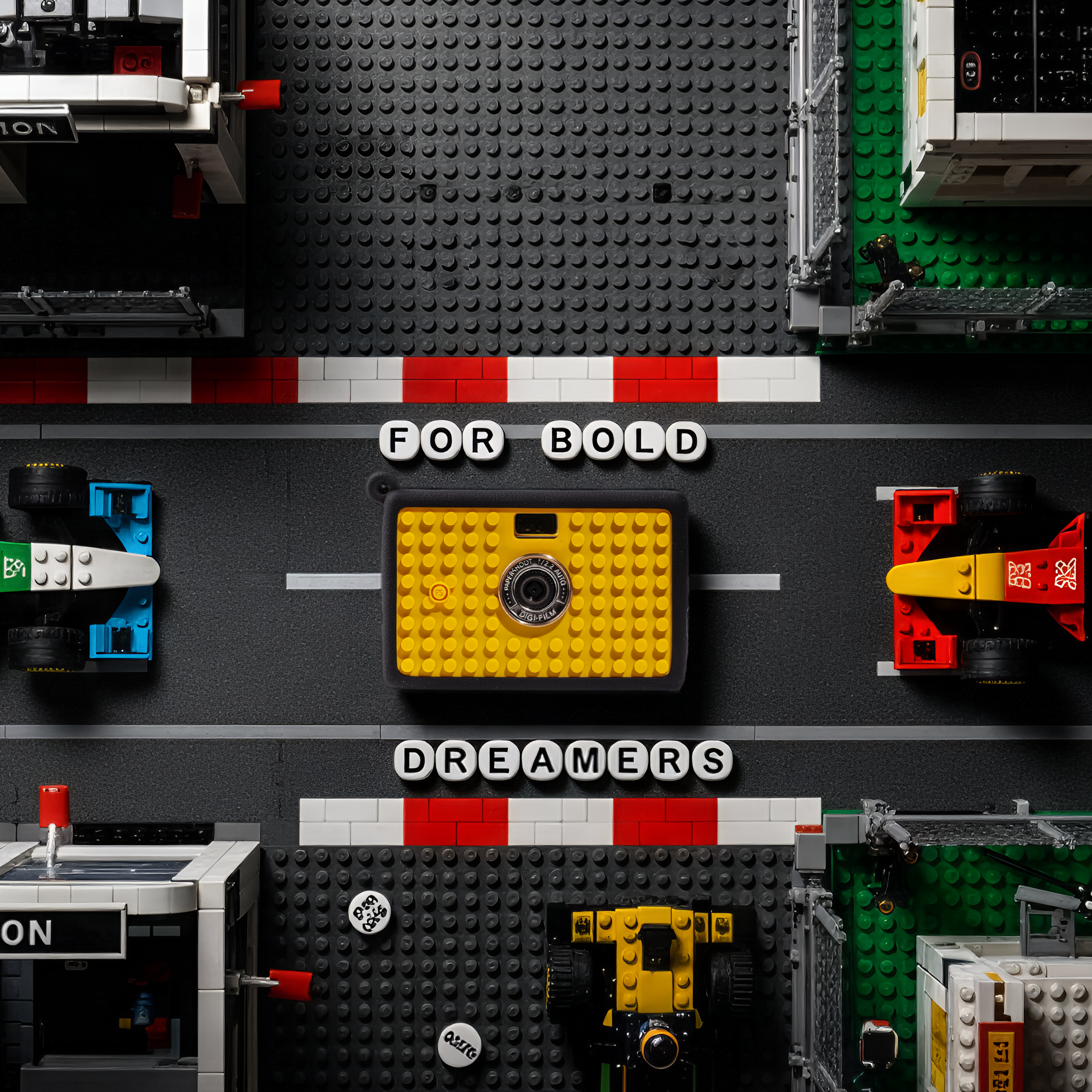 Aura Bricks Case - Yellow Brick