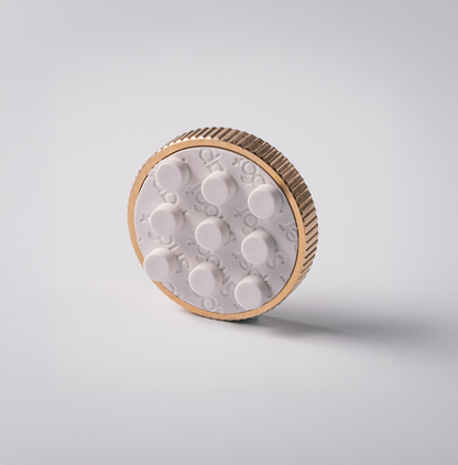 Aura Bricks Lens Cap (Brass/ Screw on)