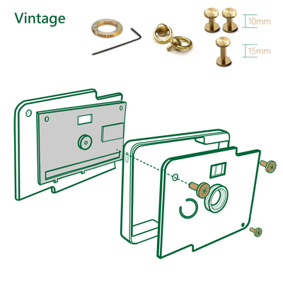 Brass Screws Spare Set