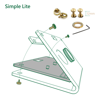 Brass Screws Set