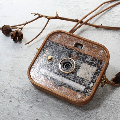 Camera Bundle - Thinkk&Shoot Camera Set - Vintage Patterned Glass