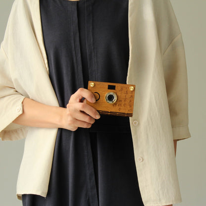 Camera Bundle - Calligraphy Wood Camera Set