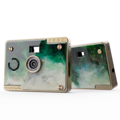 Camera Bundle - Vintage Resin-Art Camera Set