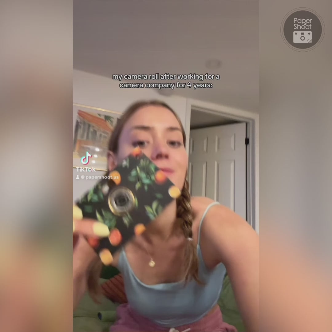 Load video: Pattern Play Paper Camera