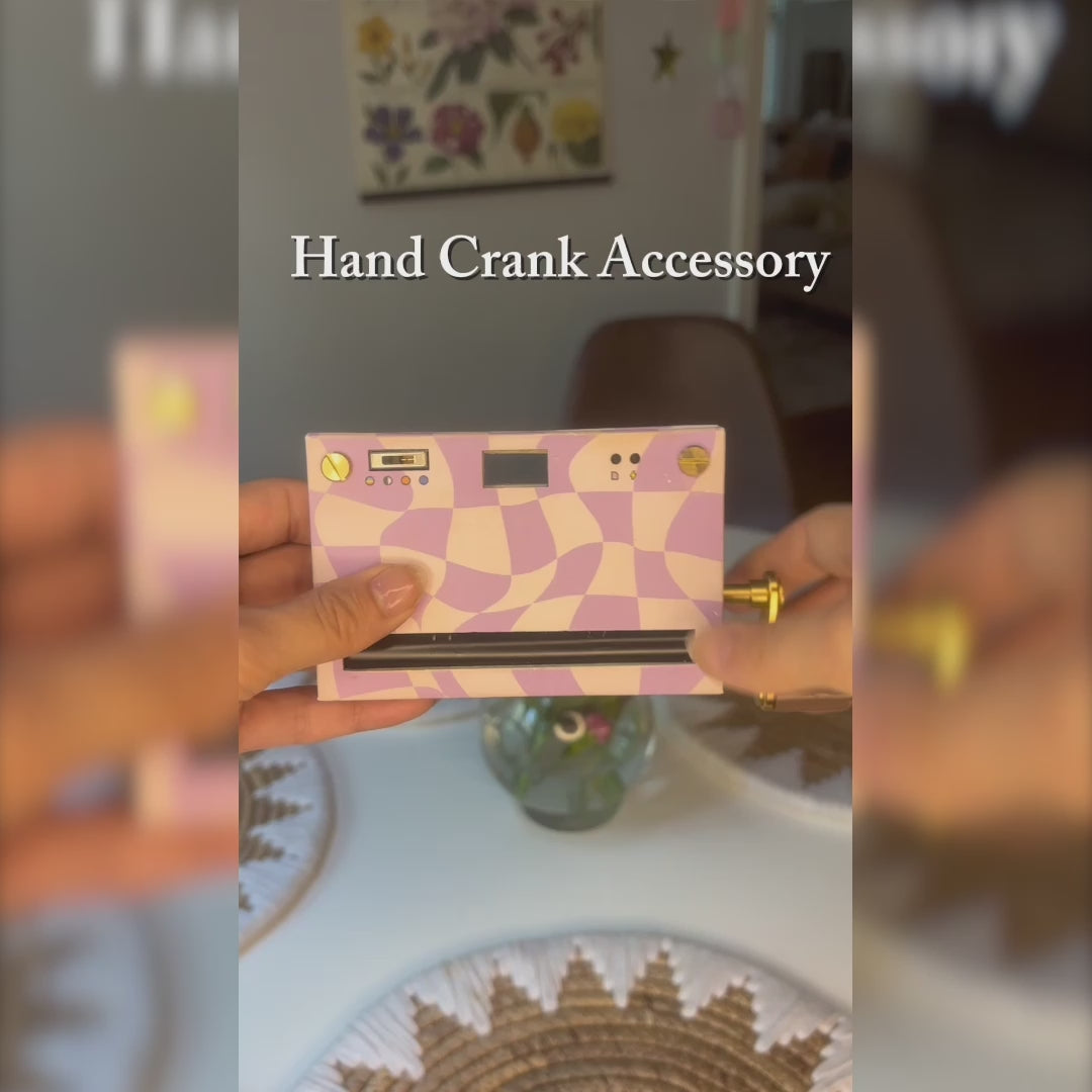 Load video: Vari-Speed Recording Hand Crank