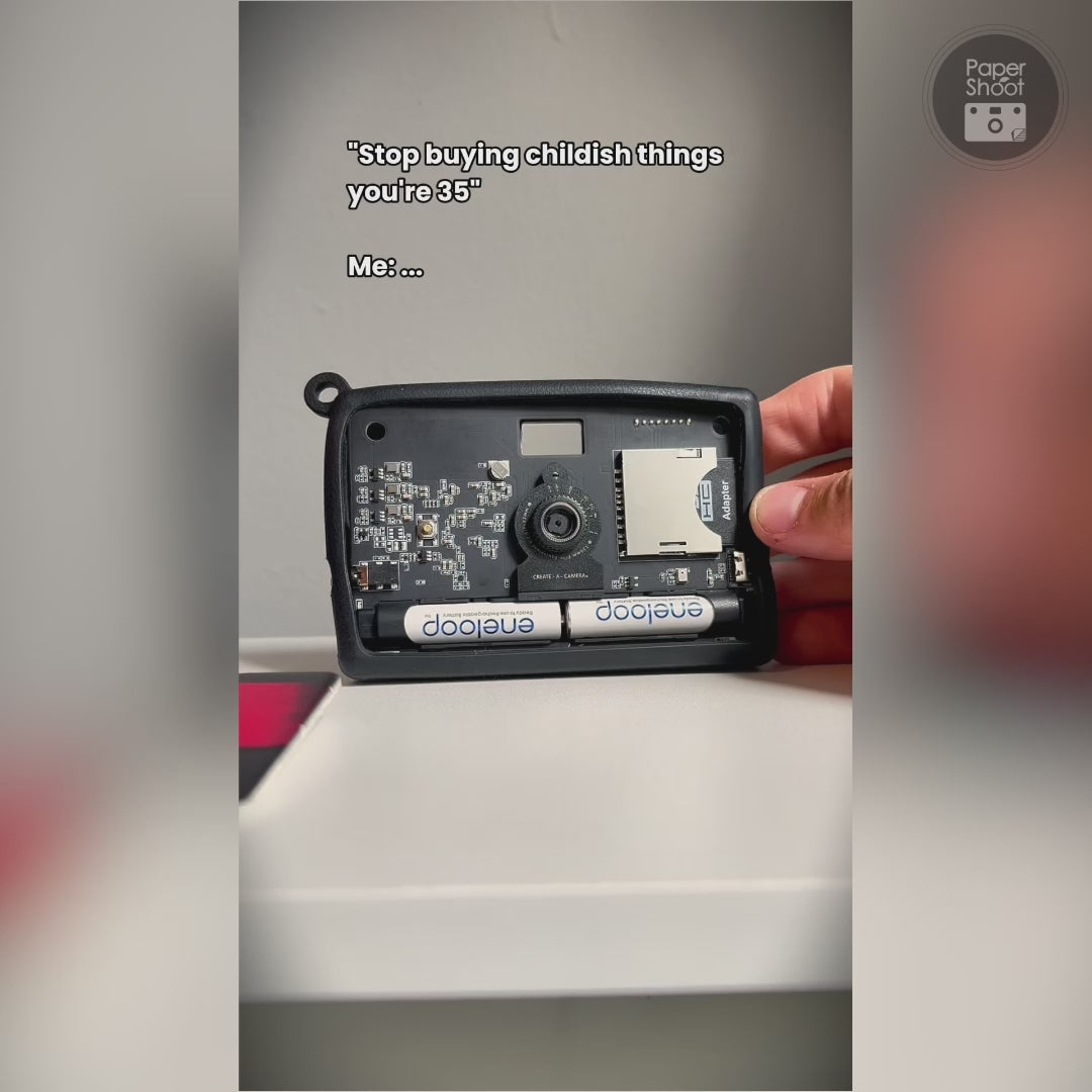 Load video: Aura Paper Camera